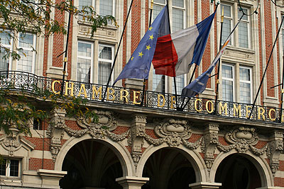 Façade de la Chambre de commerce et d'Industrie